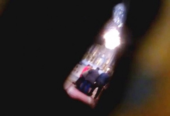 VID: Exorcism Captured Through Church Keyhole