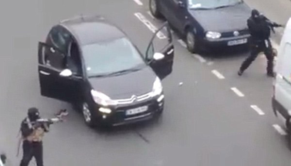 Gunmen In Street
