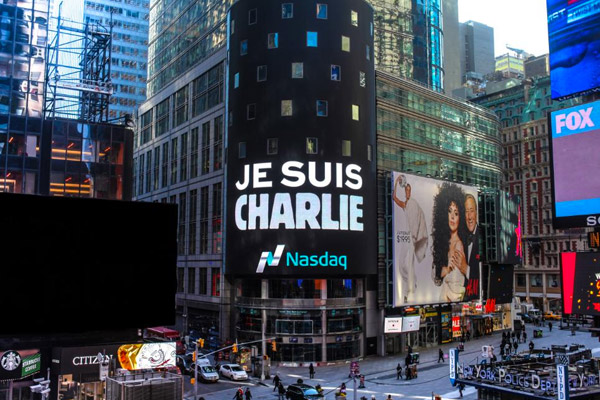 JeSuis Charlie Times Square