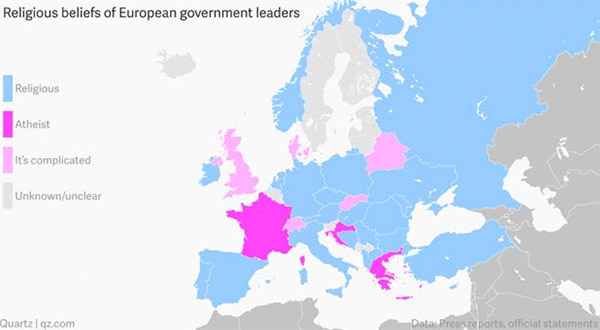 religious beliefs european government leaders