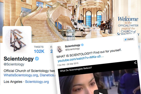 Scientology Twitter Ads
