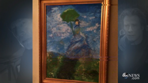 A fake "Monet" used in the film and actually painted by John Travolta.