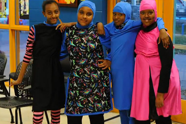 Muslim Girl Basketball Uniforms
