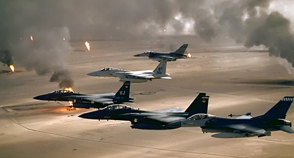 Gulf War Fighter Jets
