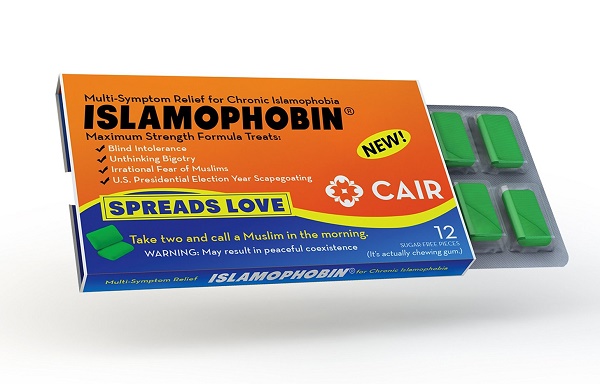 CAIR -Islamaphobin Gum campaign seeks to challenge Islamophobia through the use of humor. 