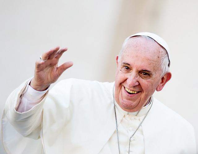 Pope Francis Preaches Peace While Injured