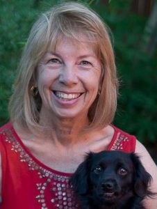 Jeannie with her dog, Squid