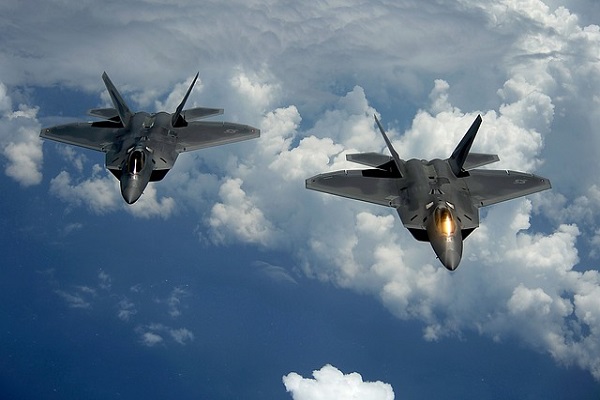 Aircraft Us Air Force F-22 Raptor Military Jets