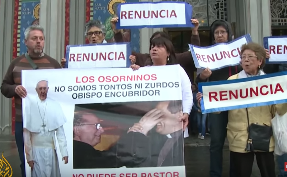 Pope Francis Trip To Chile Tainted by Scandal and Violence