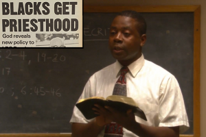 Blacks Get Priesthood