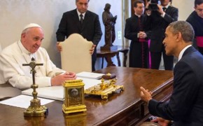 President Obama Meets Pope Francis for the First Time