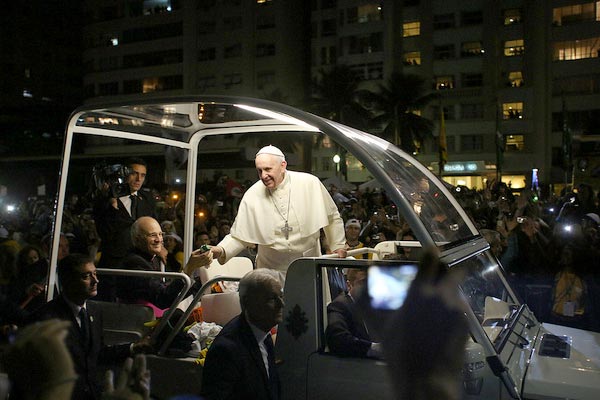 Pope Francis In Brazil