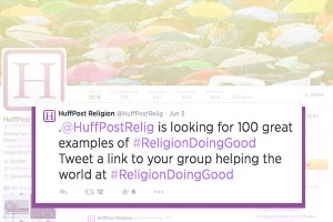 Huffington Post #ReligionDoingGood