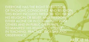 Article 18 Freedom Of Religion