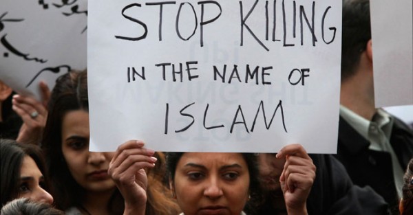 blasphemy protest