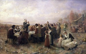 The religious origins of Thanksgiving.