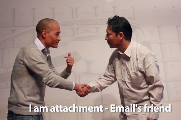 Tibet Email Attachment
