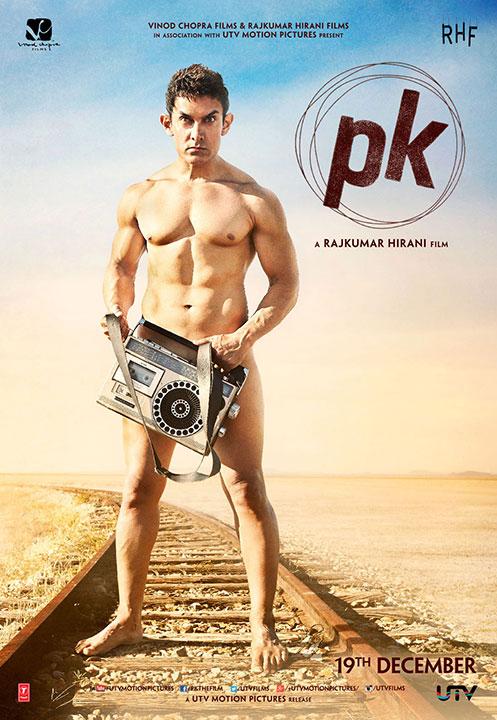 Aamir Khan poses nude in PK poster