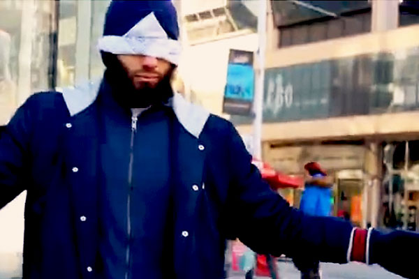 Blindfolded Muslim Man Video