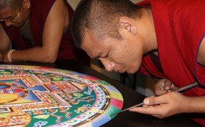 Sand Mandala Creation