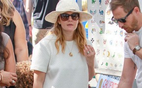 Drew Barrymore Shocked Some While Sporting a Swastika
