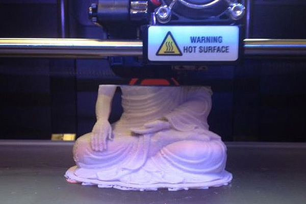 3D Printed Buddha Statue