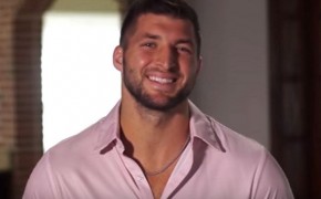 Tim Tebow Says You Can Make a Difference in the World If You Just Have Faith in God