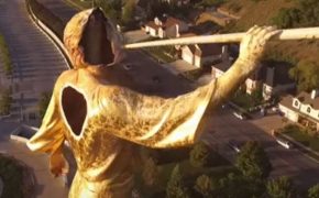 Video Captures Mormon Temple Statue Struck by Lightning