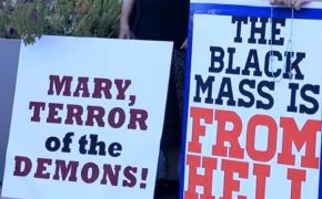 Christians Protest Black Mass with Prayer Services in Oklahoma