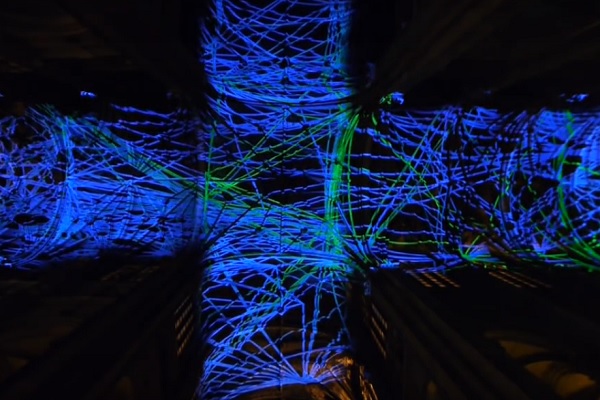 Heavenly Lights: Virtual Reality Art in a Gothic Cathedral in Paris