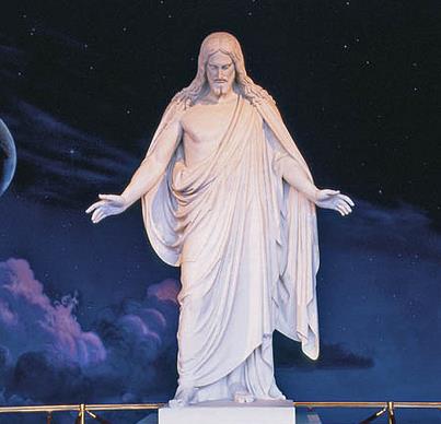 Mormon Statue of Jesus