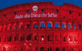 Colosseum Lit Up Red to Honor Religious Persecuted Christians