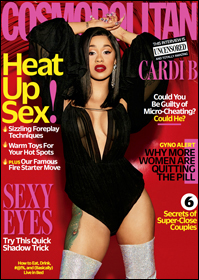 Cosmopolitan Cover with Cardi B 