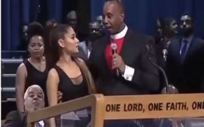 Ariana Grande Groped by Bishop at Aretha Franklin’s Funeral