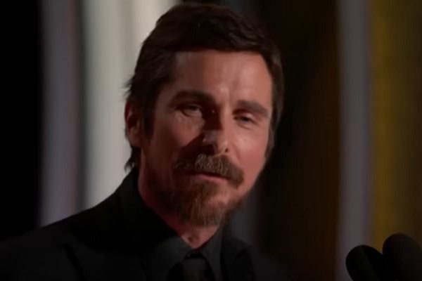 Christian Bale Thanks Satan for Winning Golden Globe