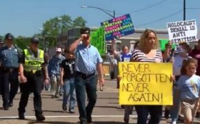 White Supremacists Disrupt Arkansas Holocaust Remembrance Event