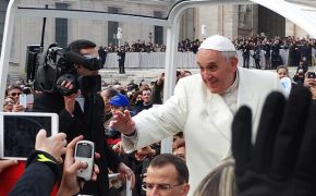 Pope Francis Laughs at Heresy Accusation