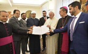 Pope Francis Hosts First Meeting of “Higher Committee of Human Fraternity”
