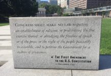 First Amendment to the U.S. Constitution in Philadelphia