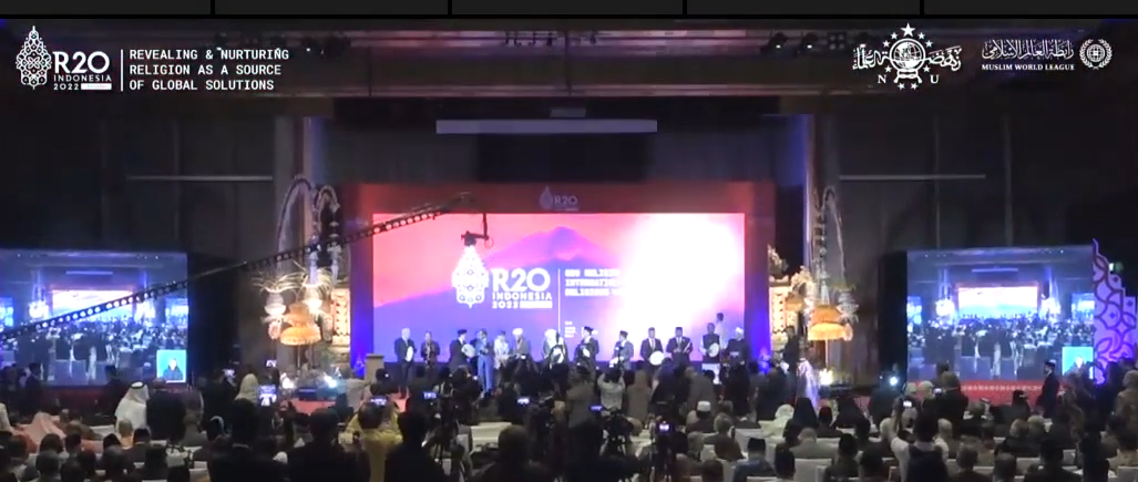G20 Religion Forum (R20) Indonesia 2022
