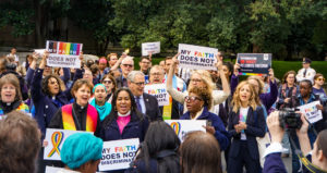 2019.10.08 SCOTUS Protest for LGBTQ Equality, Washington, DC USA