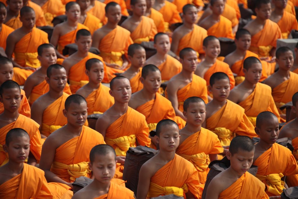 Thailand, Buddhist monks