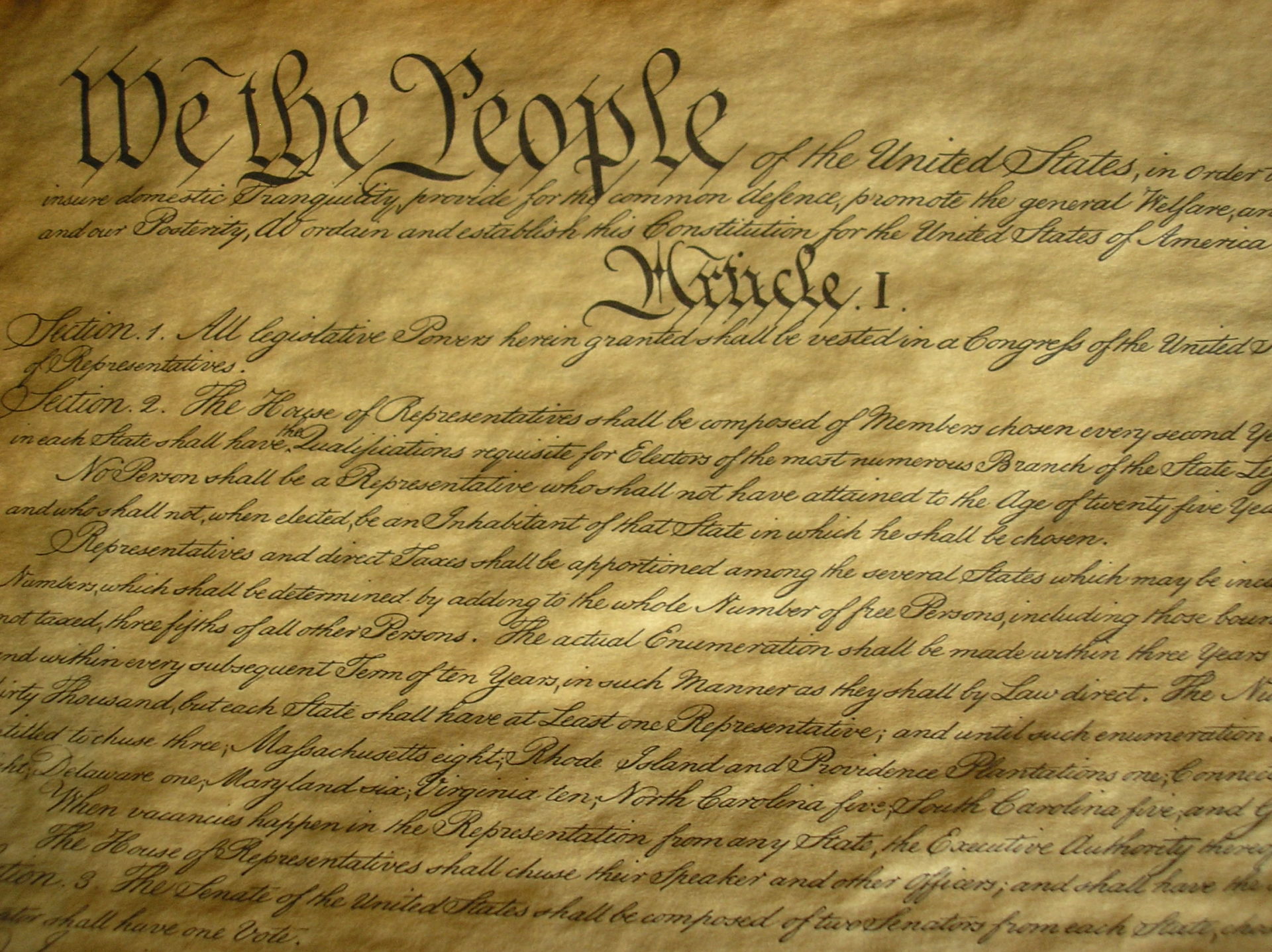 We, the People…