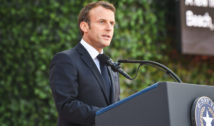 President Macron Speaks at WWII Ceremony