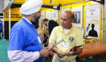 Scientology Volunteer Ministers tent at Parliament of World Religions