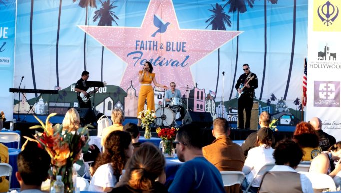 Unity in the Community at the Hollywood Faith and Blue Festival 2023