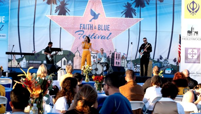 Unity in the Hollywood Community Under the Banner of ‘Faith and Blue’