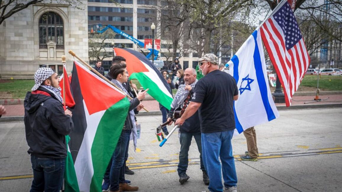 Is the Israel-Palestine war deepening U.S. inter-ethnic hate? Creator: Ted Eytan