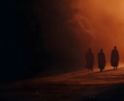 Buddhist Monks Trek 2,300 Miles Across America to Spread Message of Peace
