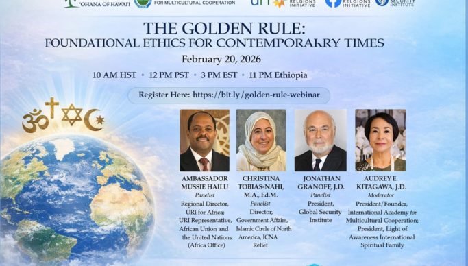 The Golden Rule Returns to the Spotlight in a Global Interfaith Webinar